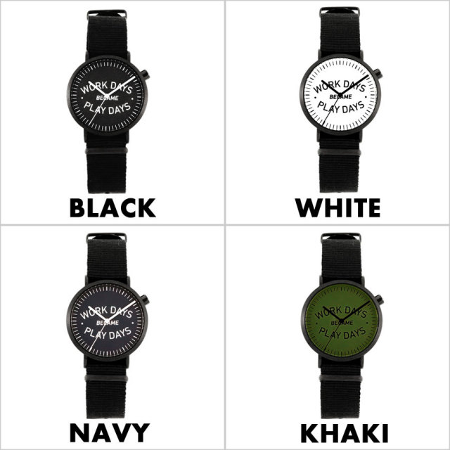 playdesign プレイデザイン　P01　腕時計 P01 TIME（プレイタイム） - ZABOU BLOG