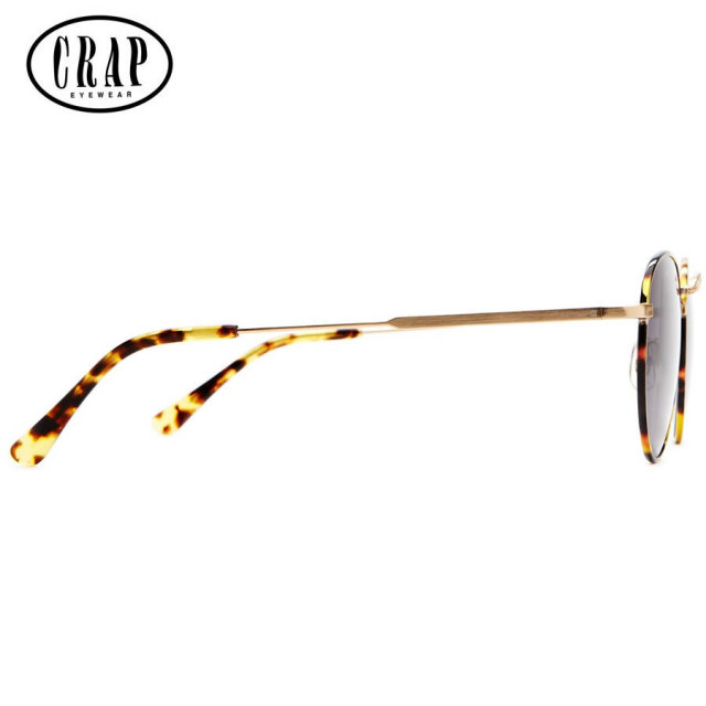 CRAP(クラップ) サングラス EYEWEAR / THE TUFF PATROL / Brushed Gold