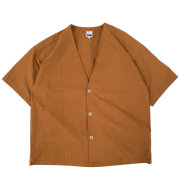SHORTPANTSEVERYDAY,ショートパンツエブリディ,ノーカラーシャツ,半袖シャツ