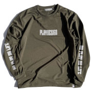 PLAYDESIGN,プレイデザイン,P01,プレイ,PLAY,長袖,Tシャツ,ロンT,新作,ドライ