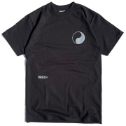 WAX(ワックス) / 半袖Tシャツ / YIN-YANG MAX WEIGHT TEE - BLACK / WX