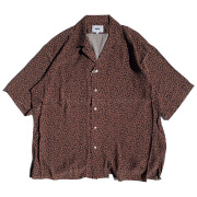 WAX,THM,ワックス,オープンシャツ,レオパード,LEOPARD,ヒョウ柄