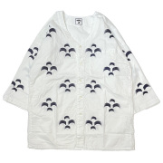 WAX 鯉口シャツ　中　青海波 WAX（ワックス）の「【WAX】Koikuchi-shirts 