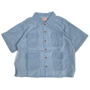 IMPRESTORE,インプレストア,デニムシャツ,半袖,DENIM