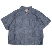IMPRESTORE,インプレストア,デニムシャツ,半袖,DENIM