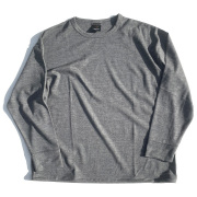 AXESQUIN,アクシーズクイン,長袖Tシャツ,ロンT,メリノウール,ベーシック
