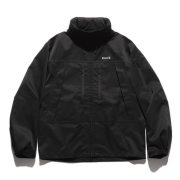 ROARK（ロアーク）CARAVANJACKETブラックRJJ1154。防水・撥水性を備えた高機能シェルジャケット。