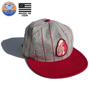ebbets field ベースボールキャップ USA製　ウール EBBETS FIELD FLANNELS