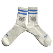 ROSTERSOX,ロスターソックス,靴下,ソックス,クルーソックス,CAT,猫