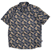 PATAGONIA,パタゴニア,半袖シャツ,52691,プリント,総柄,キャンプ,アウトドア