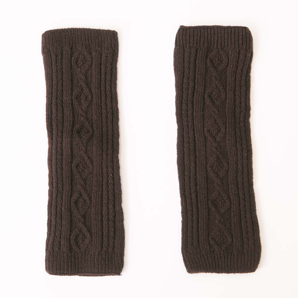 パウダーウールニットレッグウォーマー