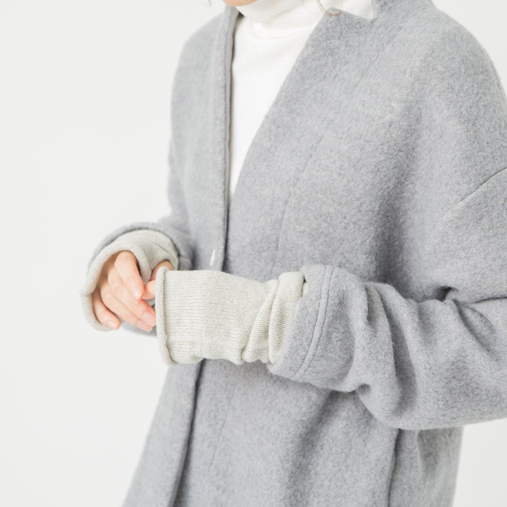 0624WT28253	パウダーウールニットアームウォーマー
