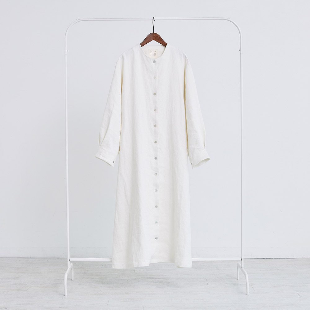 【erikaさんコラボ】リネンデニムコートワンピース