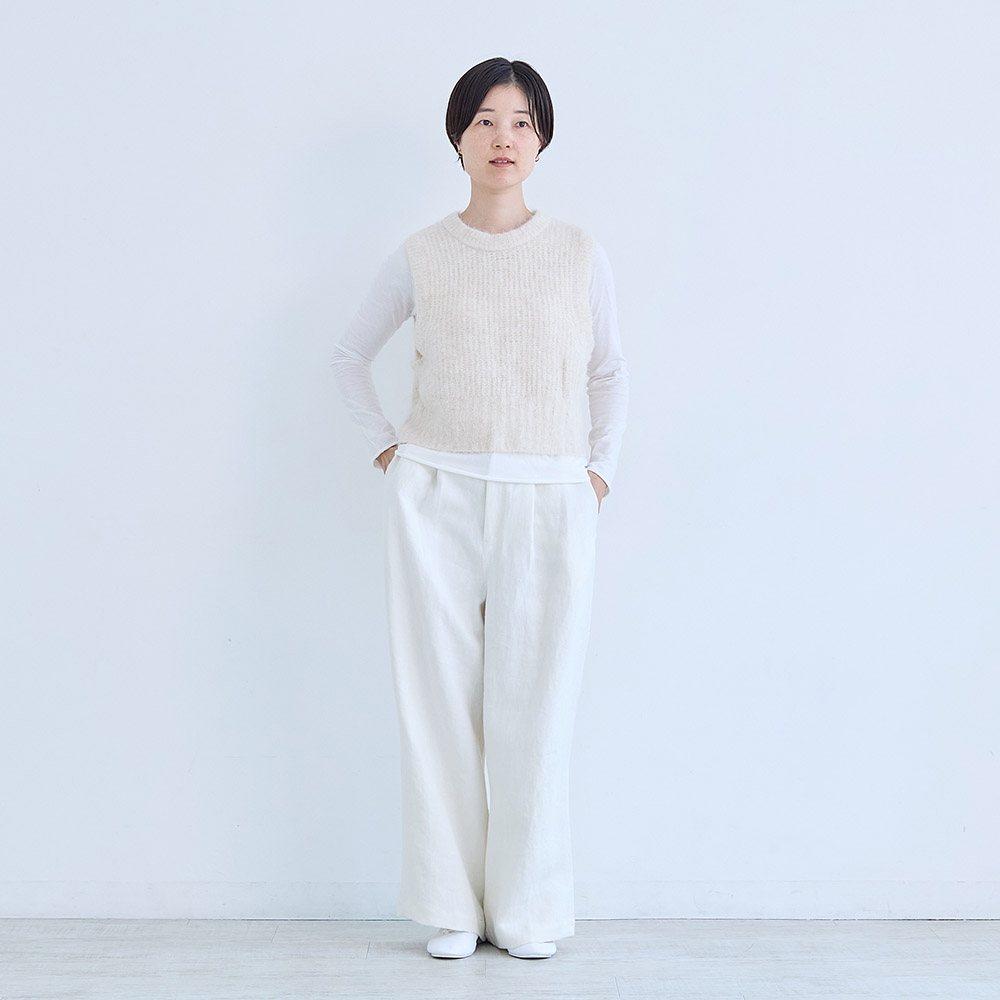 【erikaさんコラボ】リネンデニムパンツ