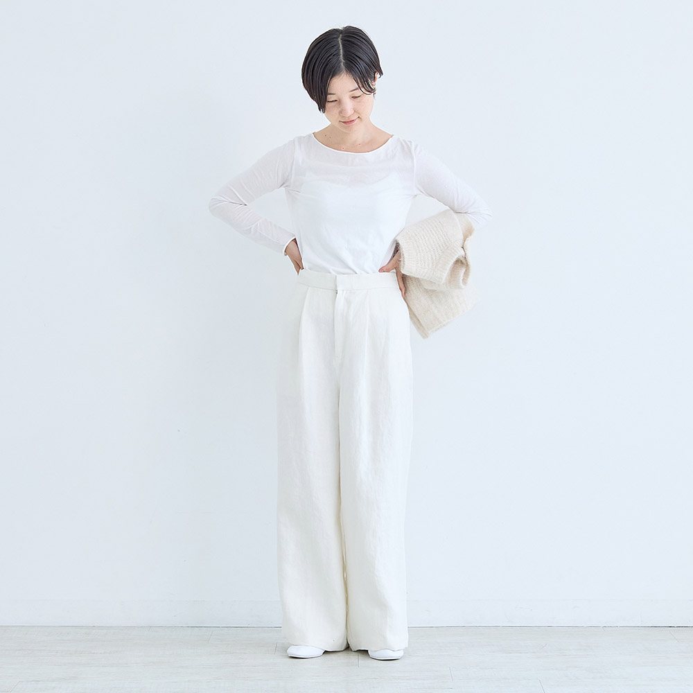 【erikaさんコラボ】リネンデニムパンツ