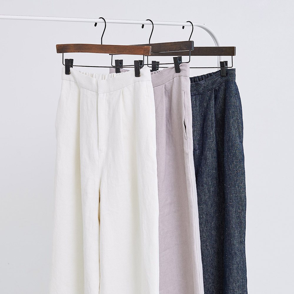 【erikaさんコラボ】リネンデニムパンツ