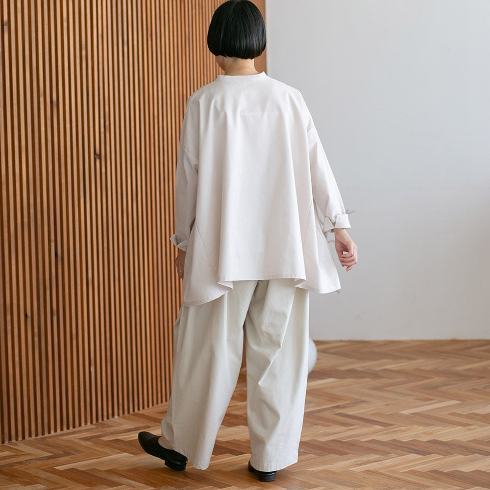 aiさんmegさんコラボ】コットンセルロースオックスニータックパンツ