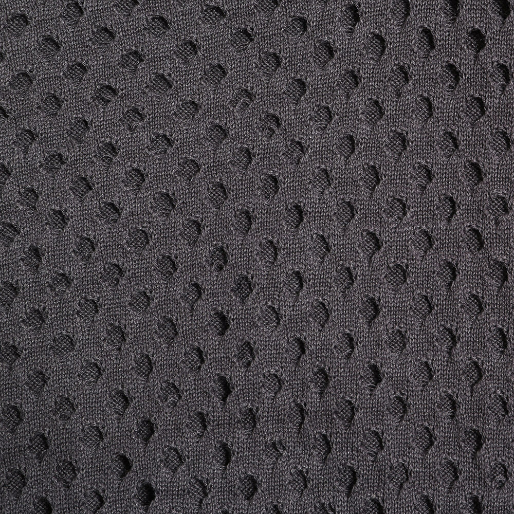 コットンリネンアイレットニットベスト