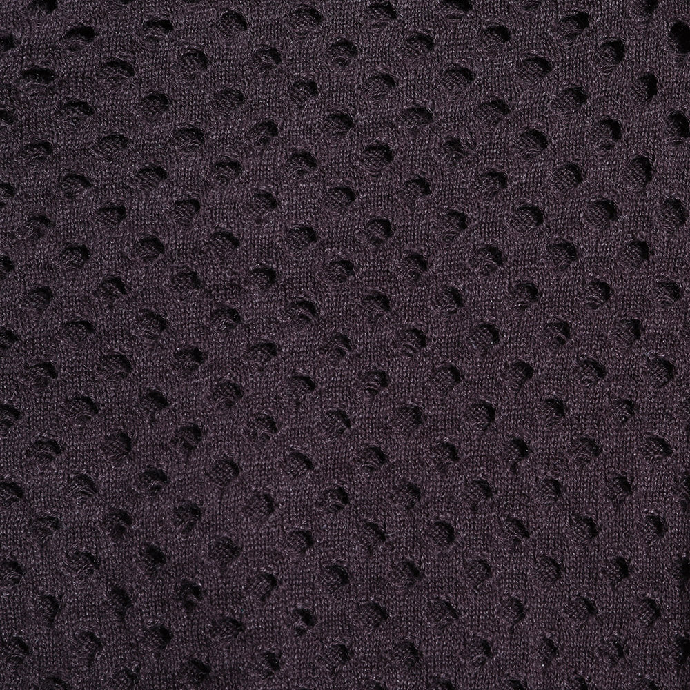 コットンリネンアイレットニットベスト