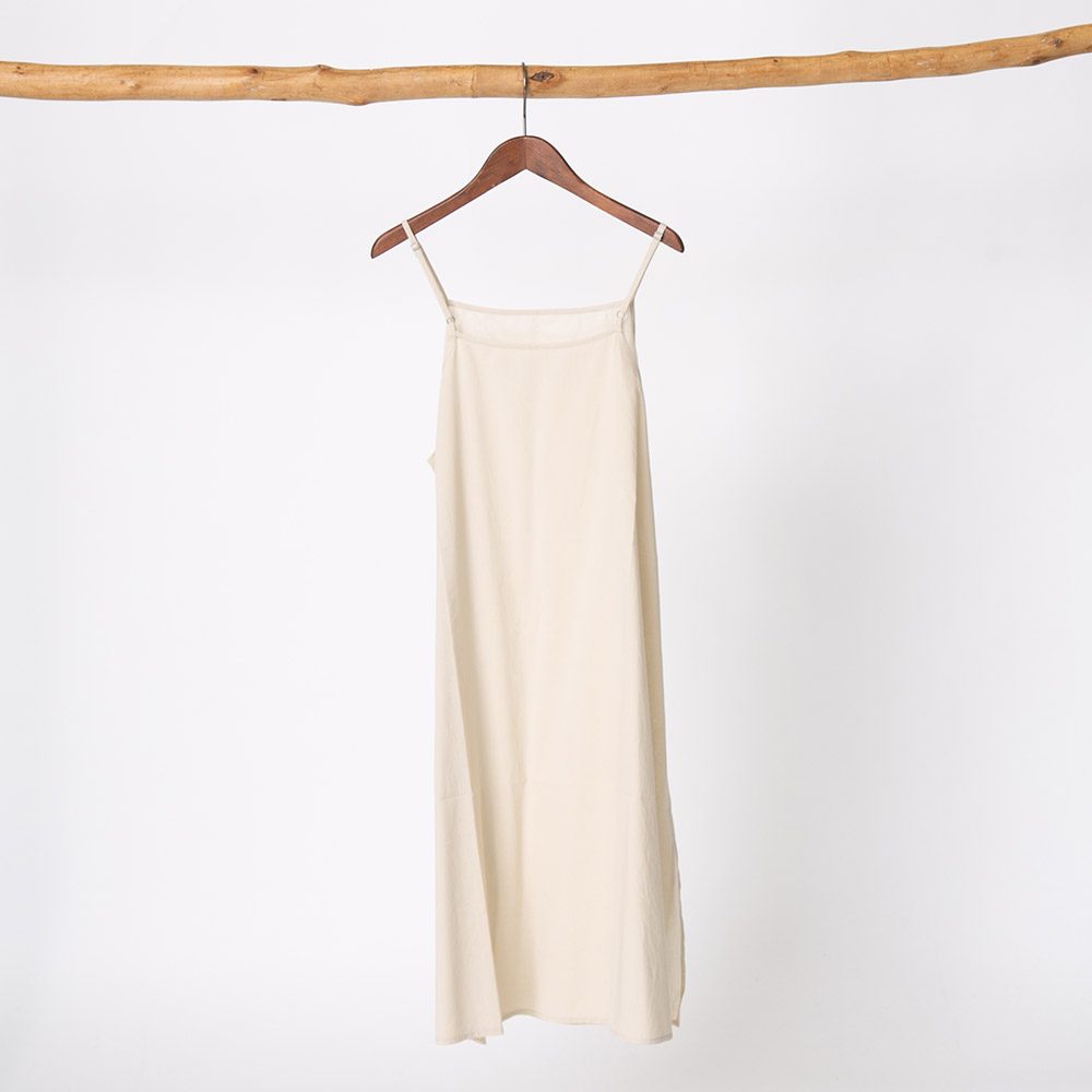 Meets india～コットンフラワープリントワンピース