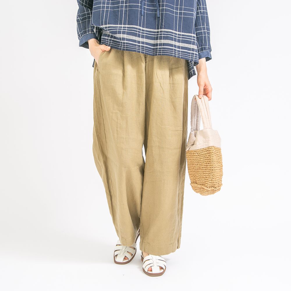 リネンコクーンパンツ