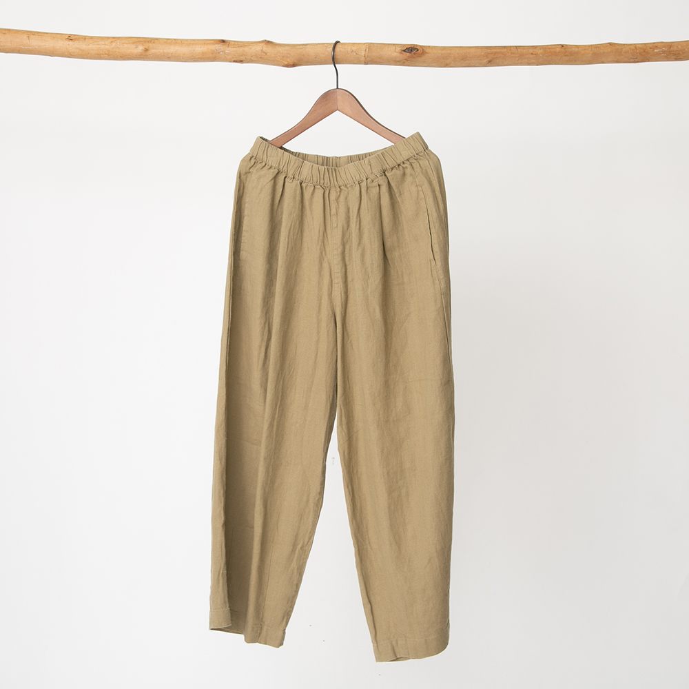 リネンコクーンパンツ