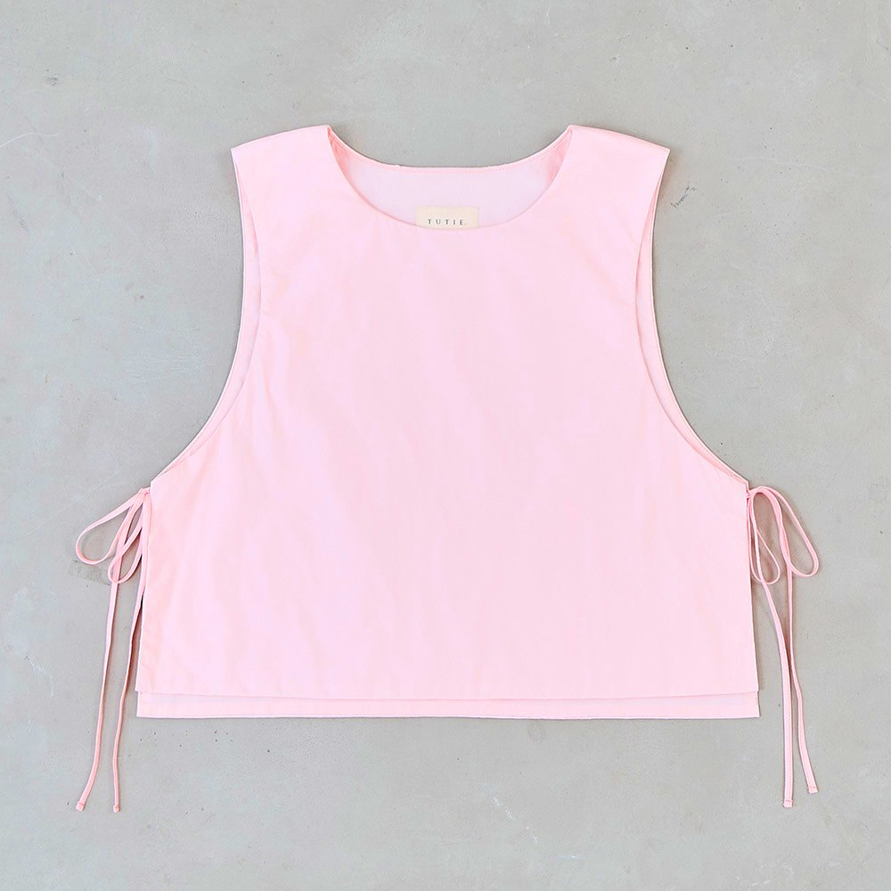 コットンアンティークプラントプリントブラウス