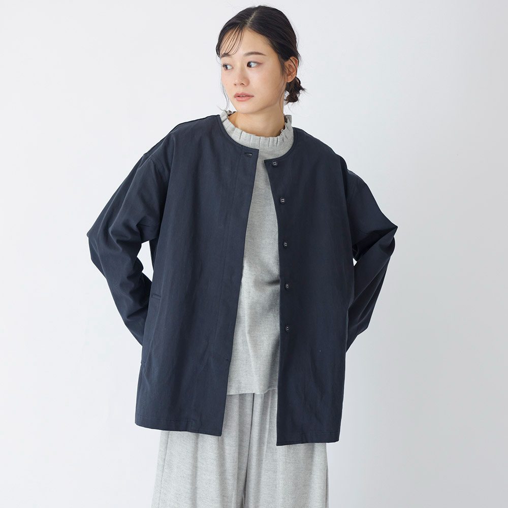 コットンツイル中綿ライナー付きジャケット