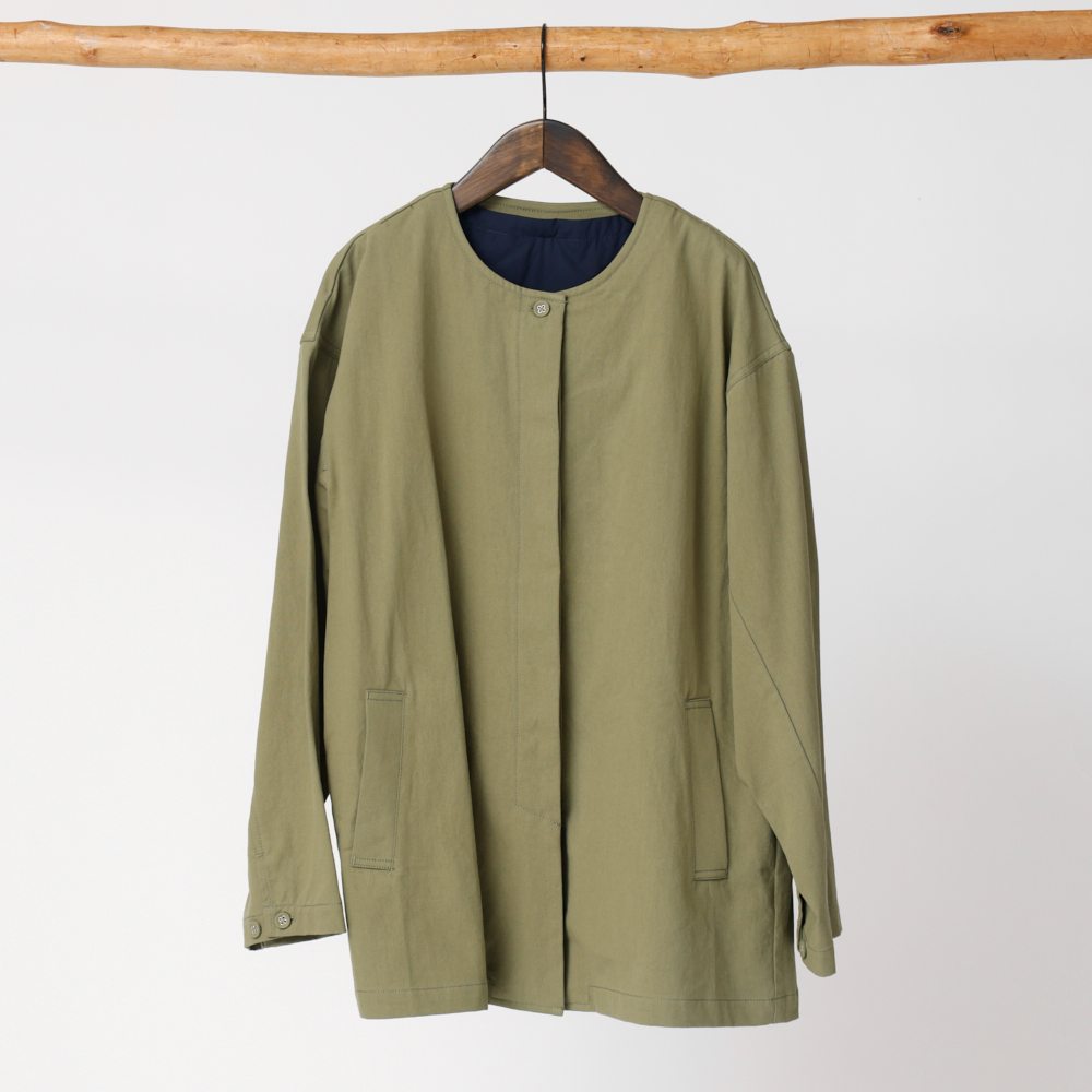 コットンツイル中綿ライナー付きジャケット