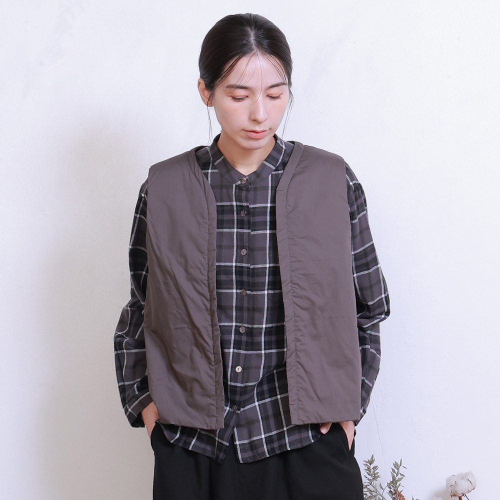 コットンツイル中綿ライナー付きジャケット