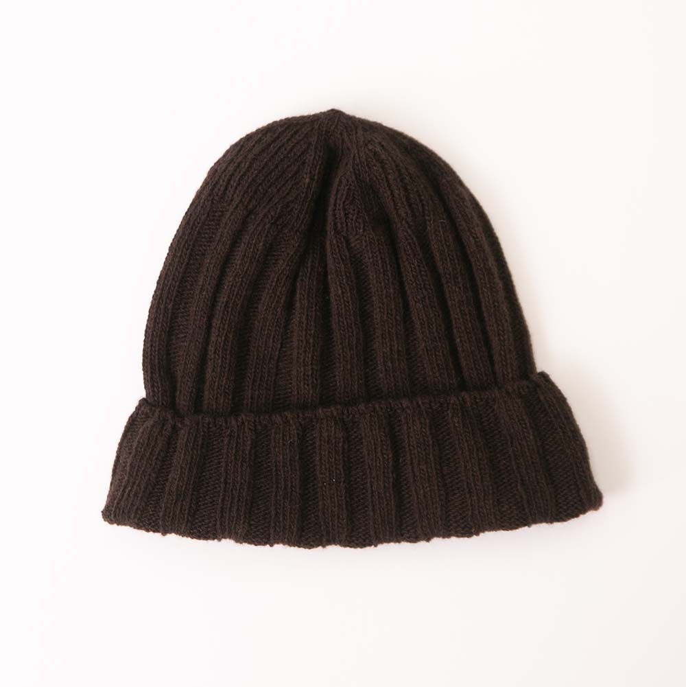 パウダーウールニットニットキャップ