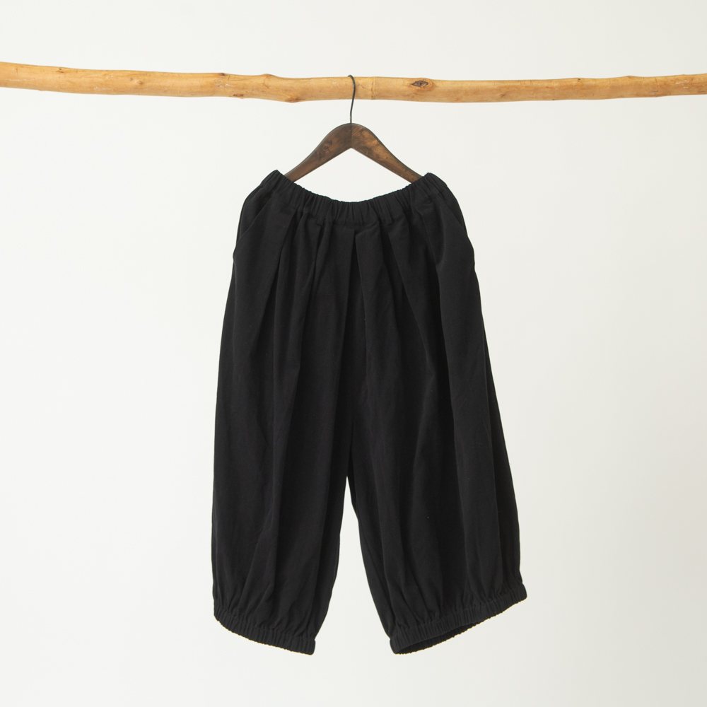 コットンツイル起毛エッグパンツ