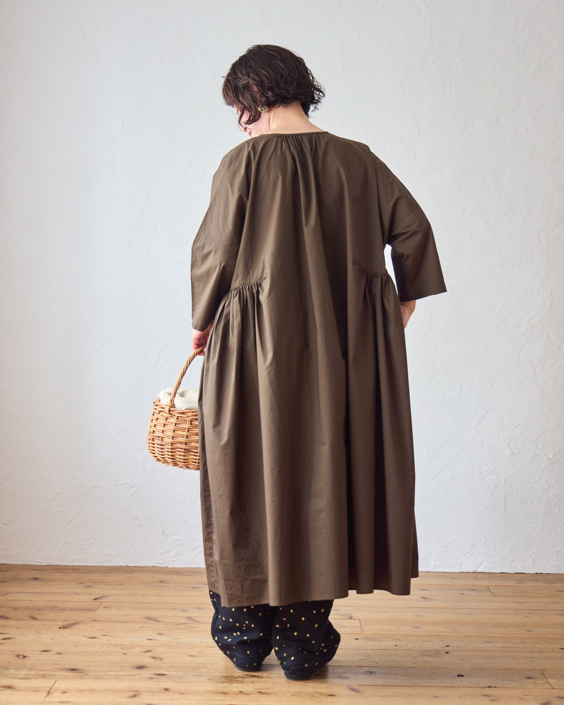 Karen By Simonsen カレン　ワンピース　ギャザー　Aライン　美品 Karen By Simonsen カレン ワンピース ギャザー Aライン 美品