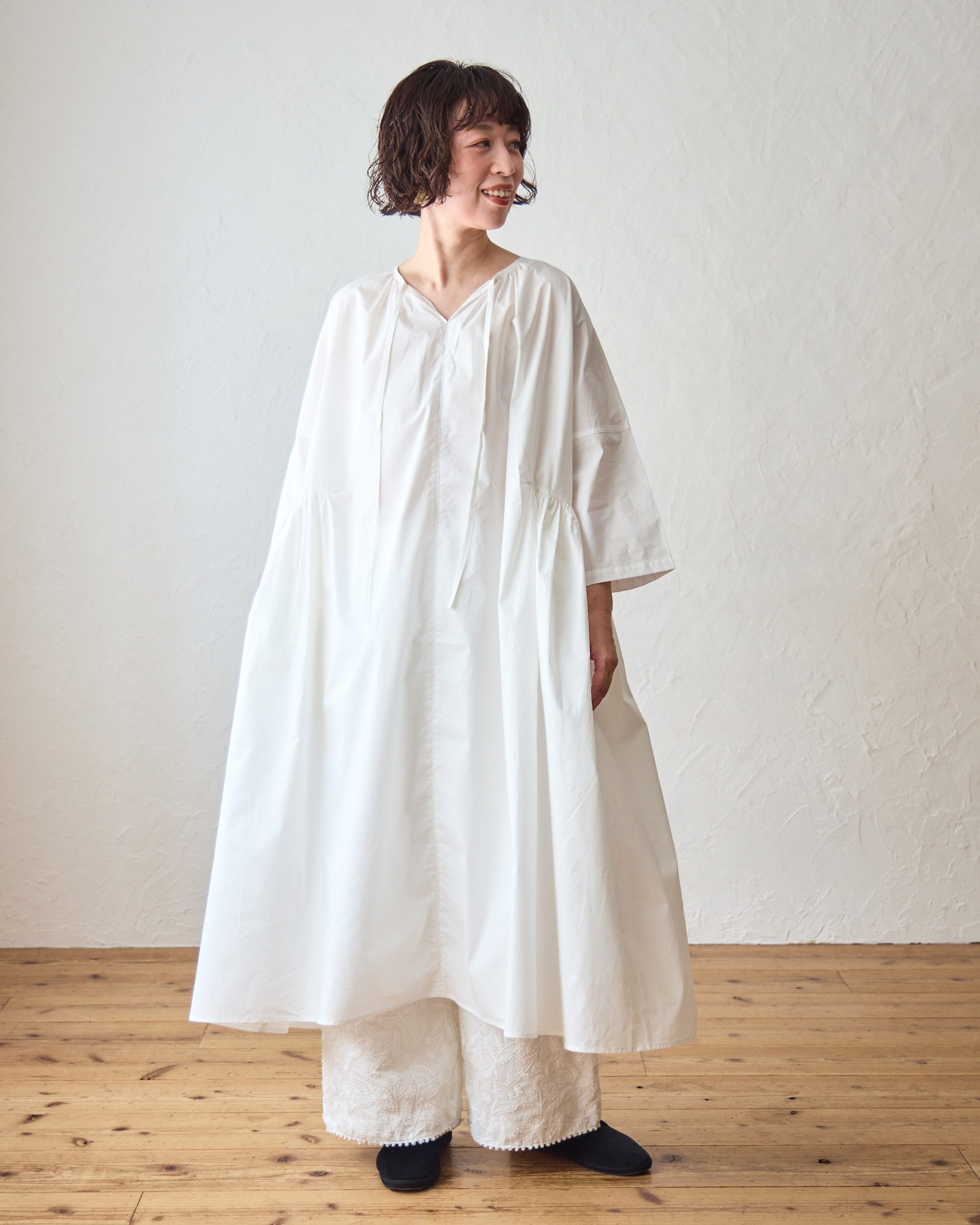 受付終了【tomomiさんコラボ】コットンスキッパーギャザー