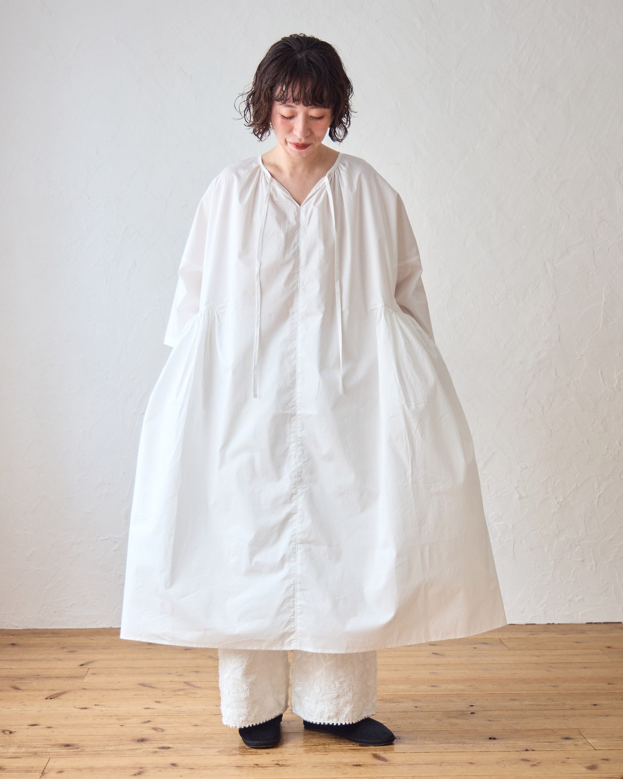 受付終了【tomomiさんコラボ】コットンスキッパーギャザー