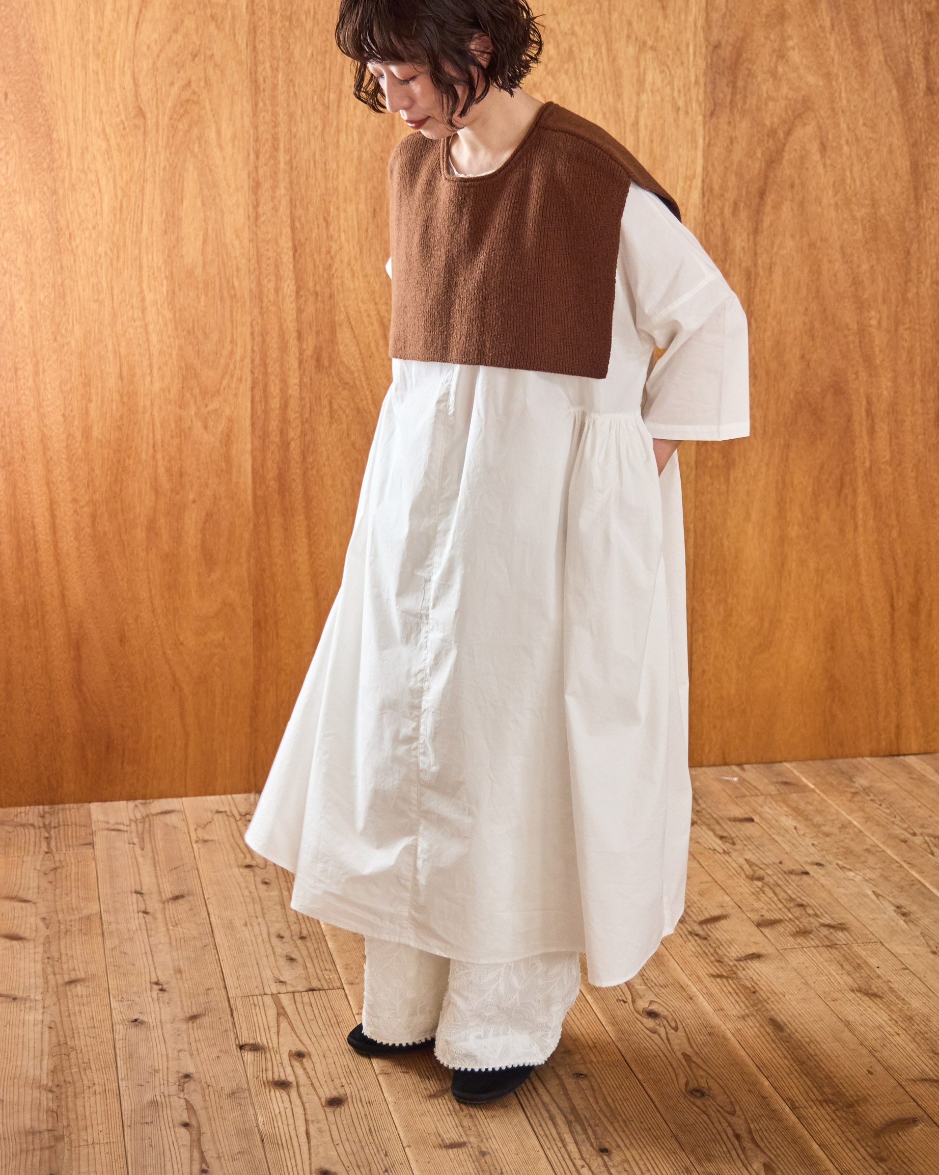 ケイコ様お纏めTUTIE.tomomiさんコラボワンピース ホワイト 丈つめあり ケイコ様お纏めTUTIE.tomomiさんコラボワンピース ホワイト 丈