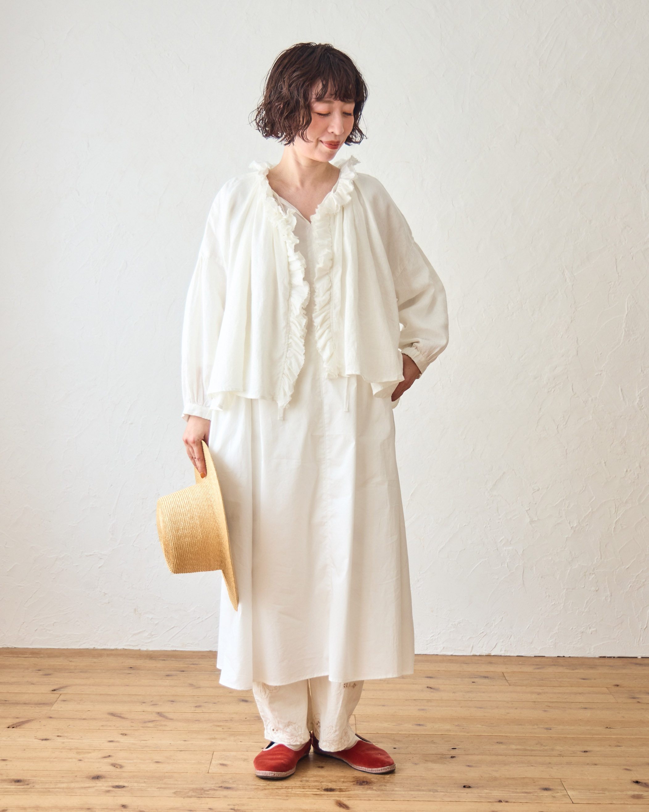 受付終了【tomomiさんコラボ】コットンスキッパーギャザー