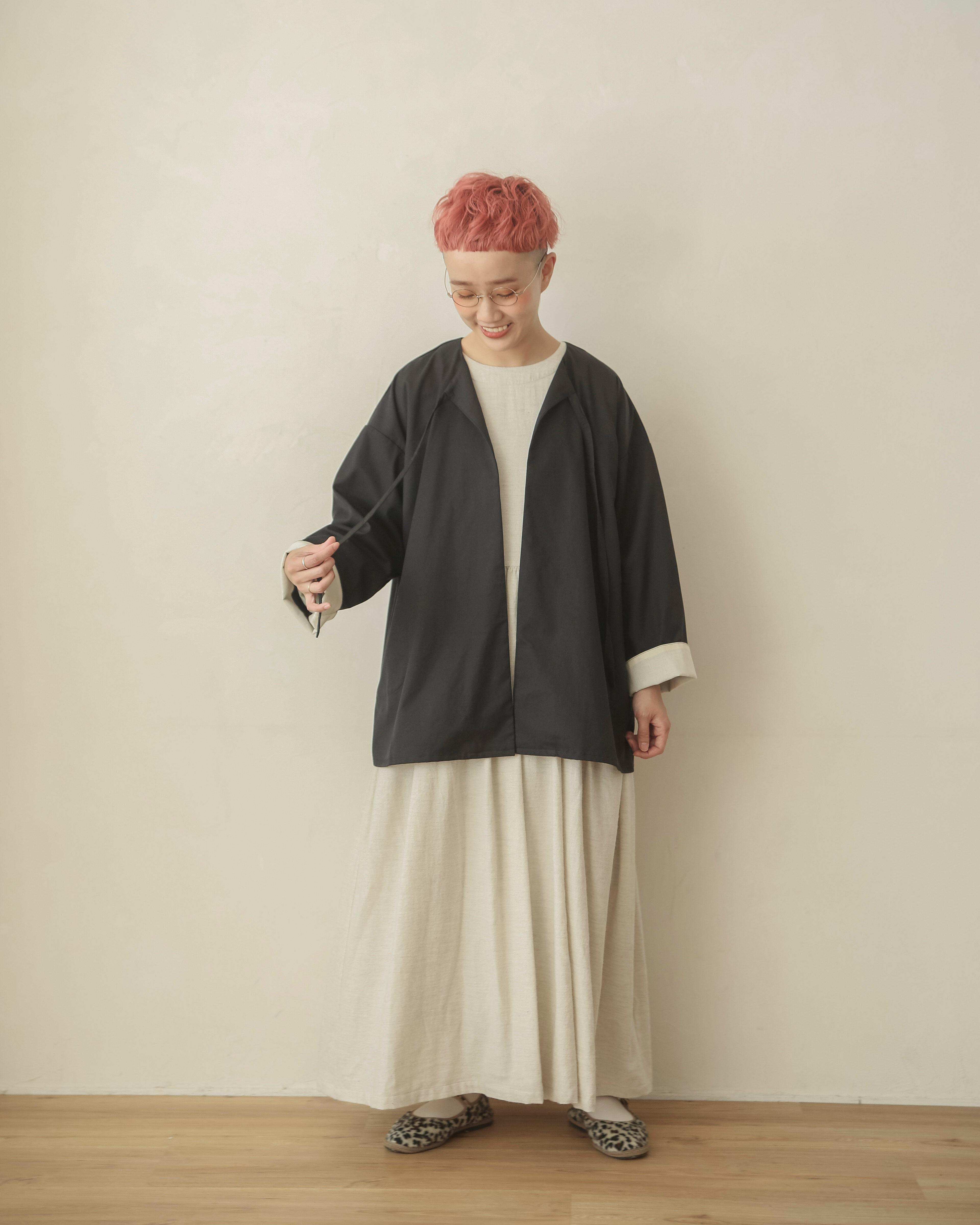 12/31まで限定｜【yukaさんコラボ】コットン起毛ギャザーワンピース