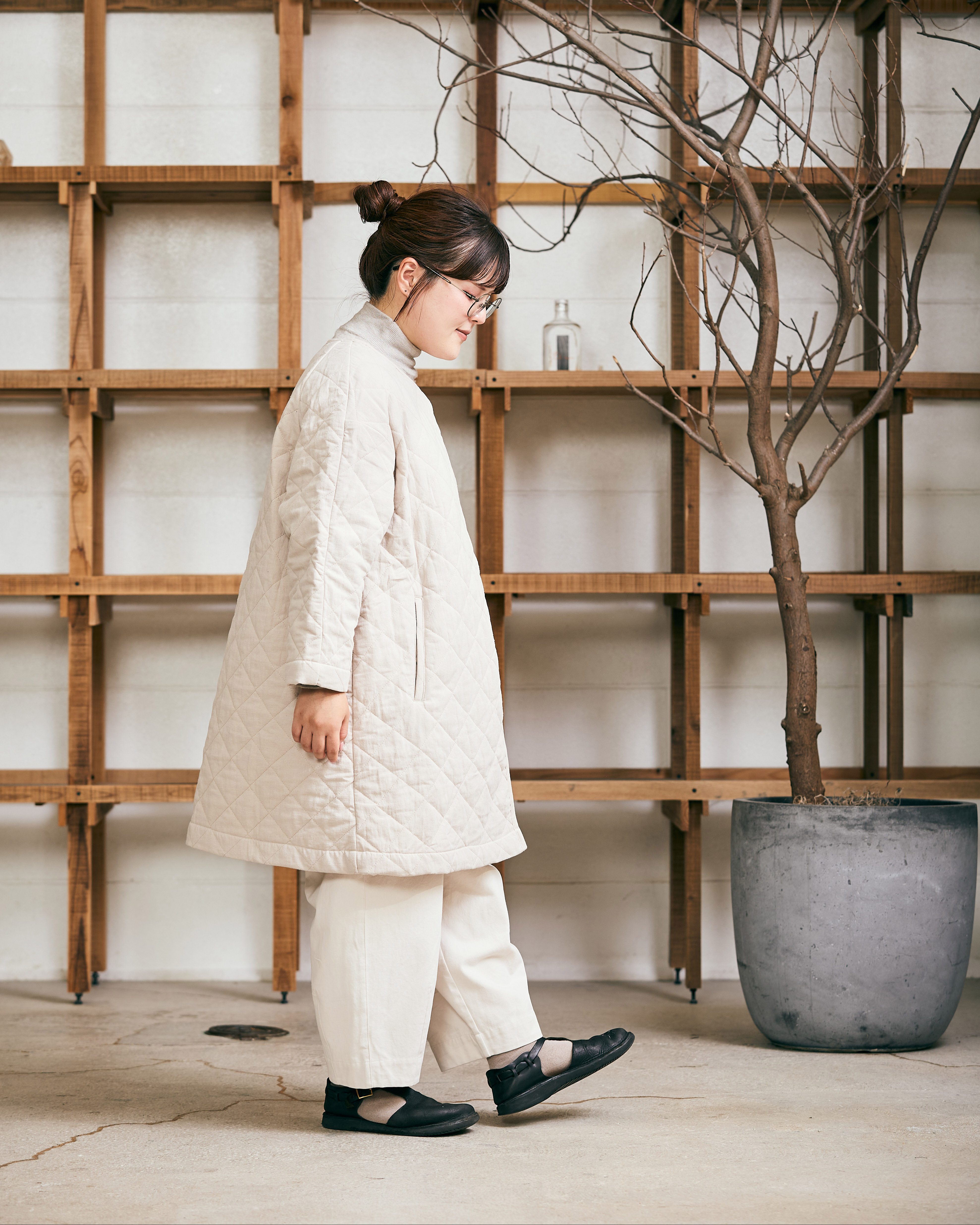 受付終了【kawasakiさんコラボ】コットンリネンキルティング