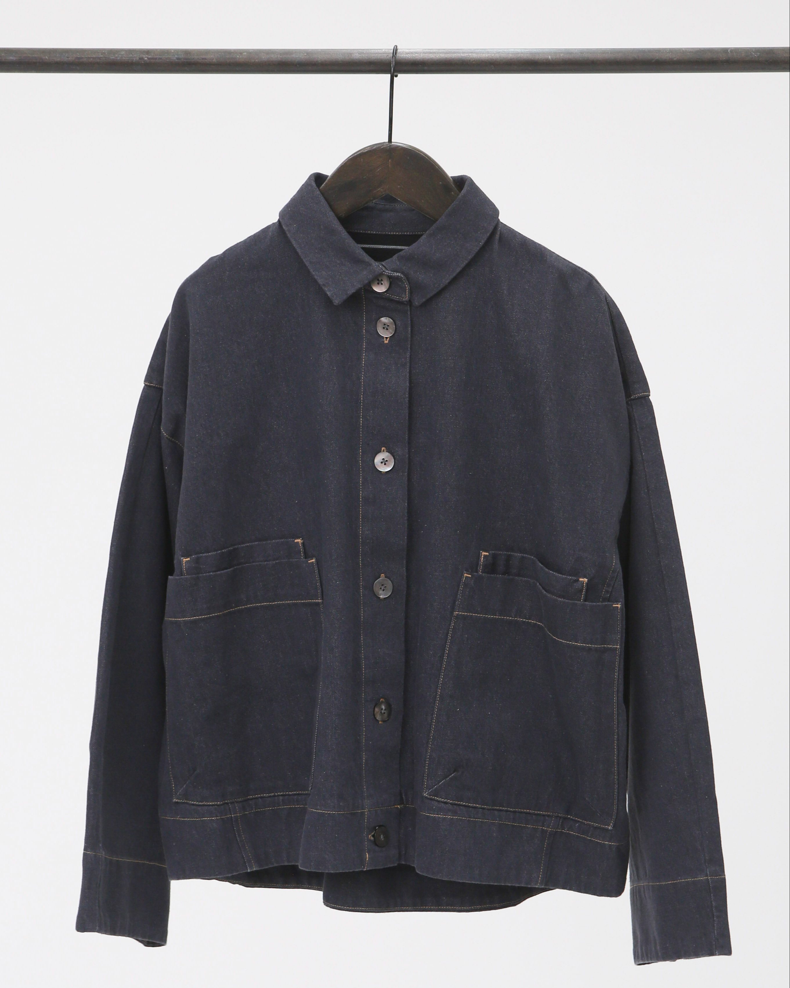 コットンデニムジャケット
