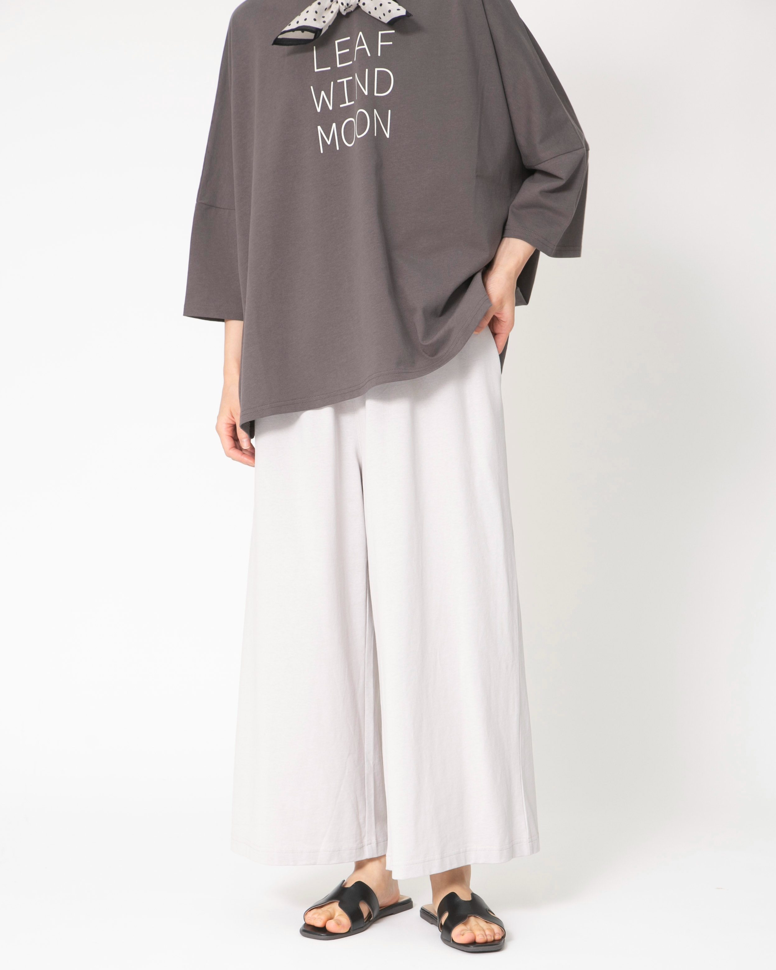 【接触冷感】チェリー柄Tシャツ& ショートパンツ GERRY ジェリー tシャツ 半袖 冷感とろみポンチ オーバーサイズ