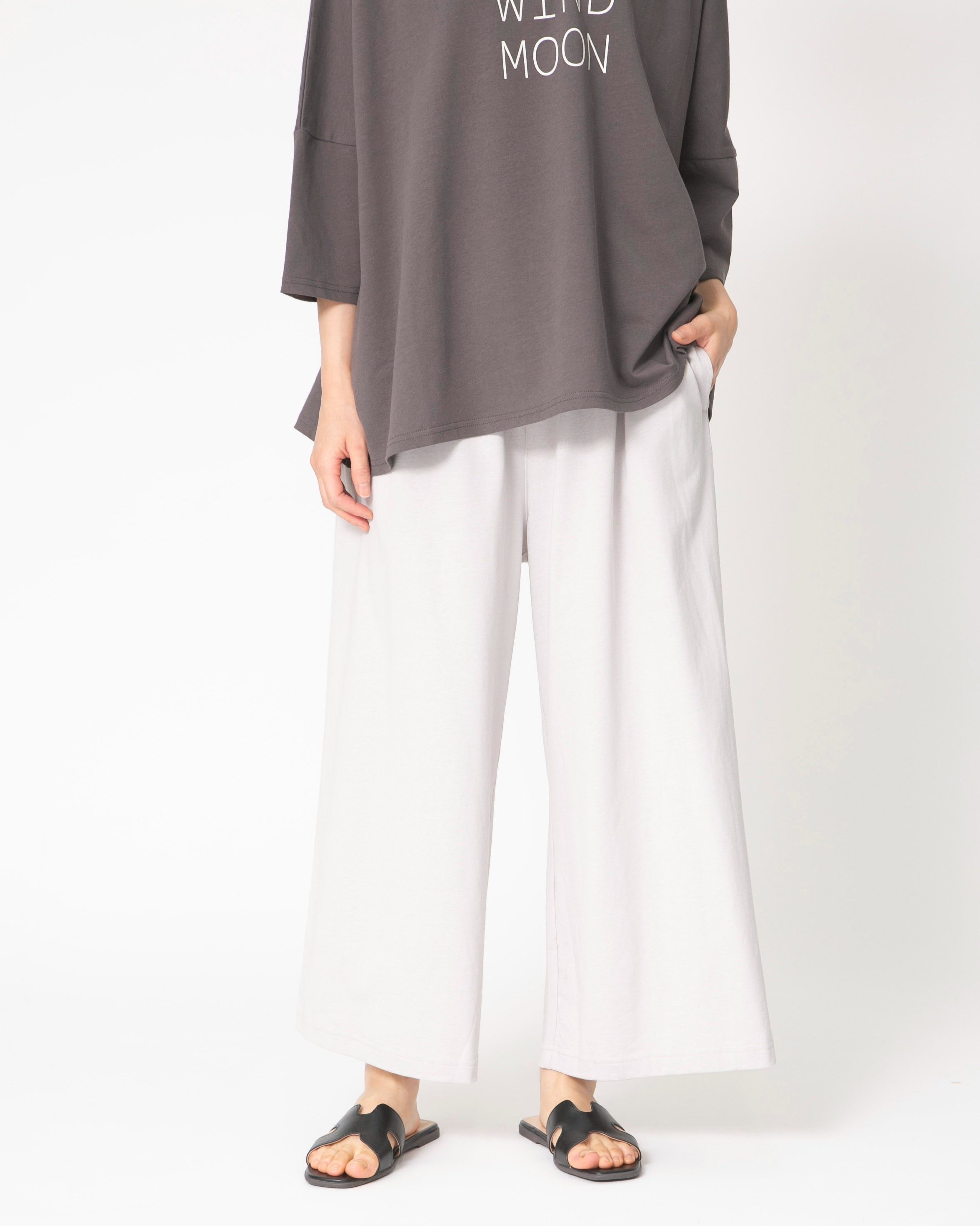 接触冷感天竺イージーパンツ / ペチパンツ