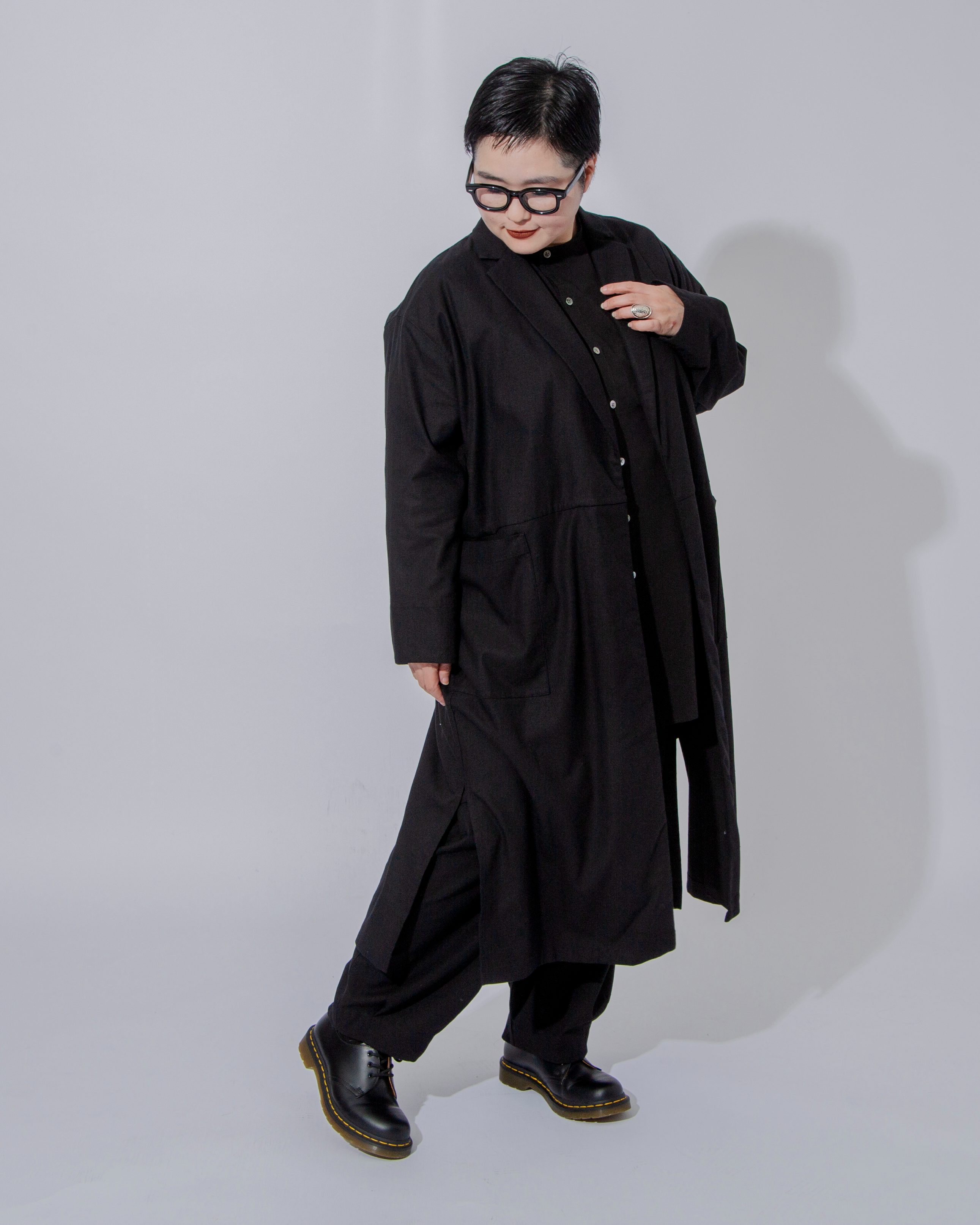 【みーのさんコラボ】コットンリネンテーラードコート