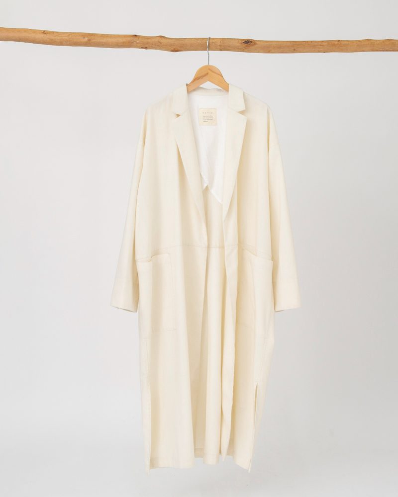 【みーのさんコラボ】コットンリネンテーラードコート