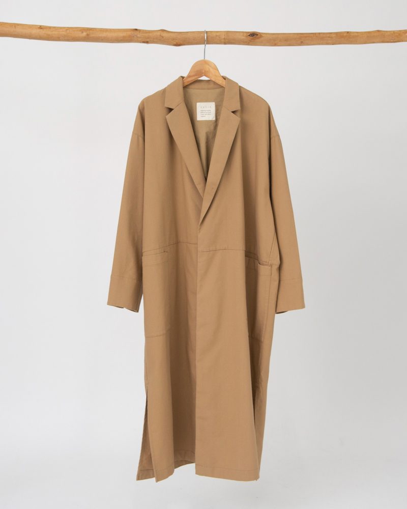 【みーのさんコラボ】コットンリネンテーラードコート
