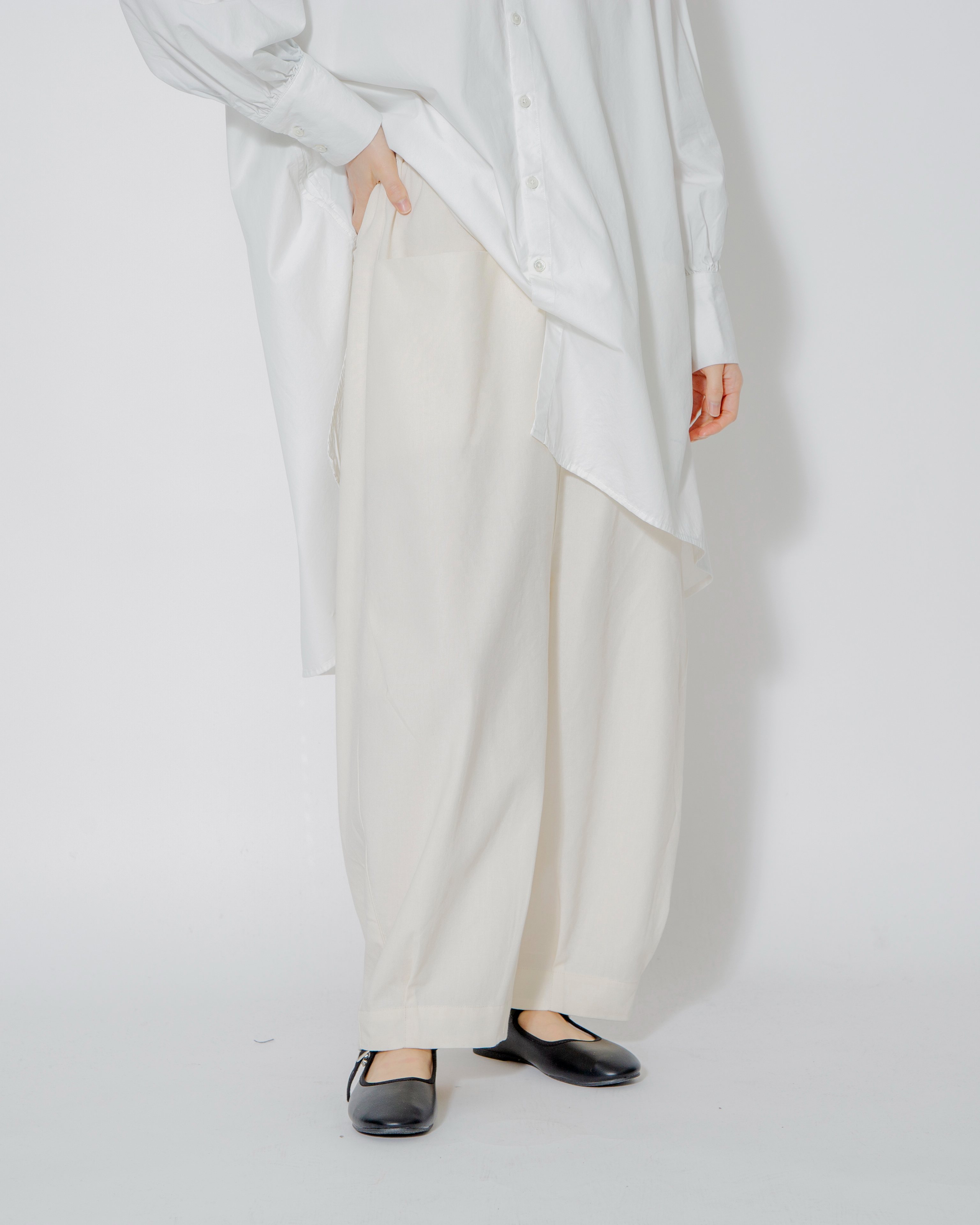 【みーのさんコラボ】コットンリネンサルエルパンツ