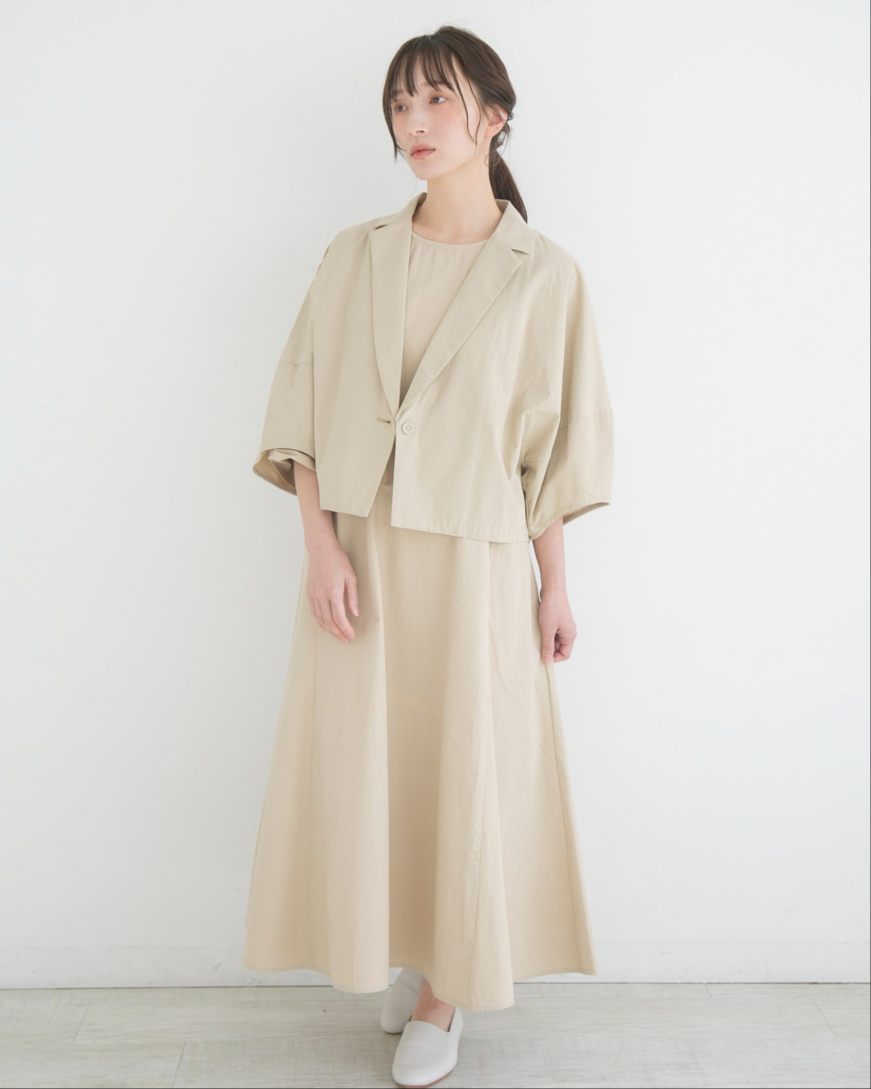 コットンセルロースエッグジャケット / オケージョン / フォーマル