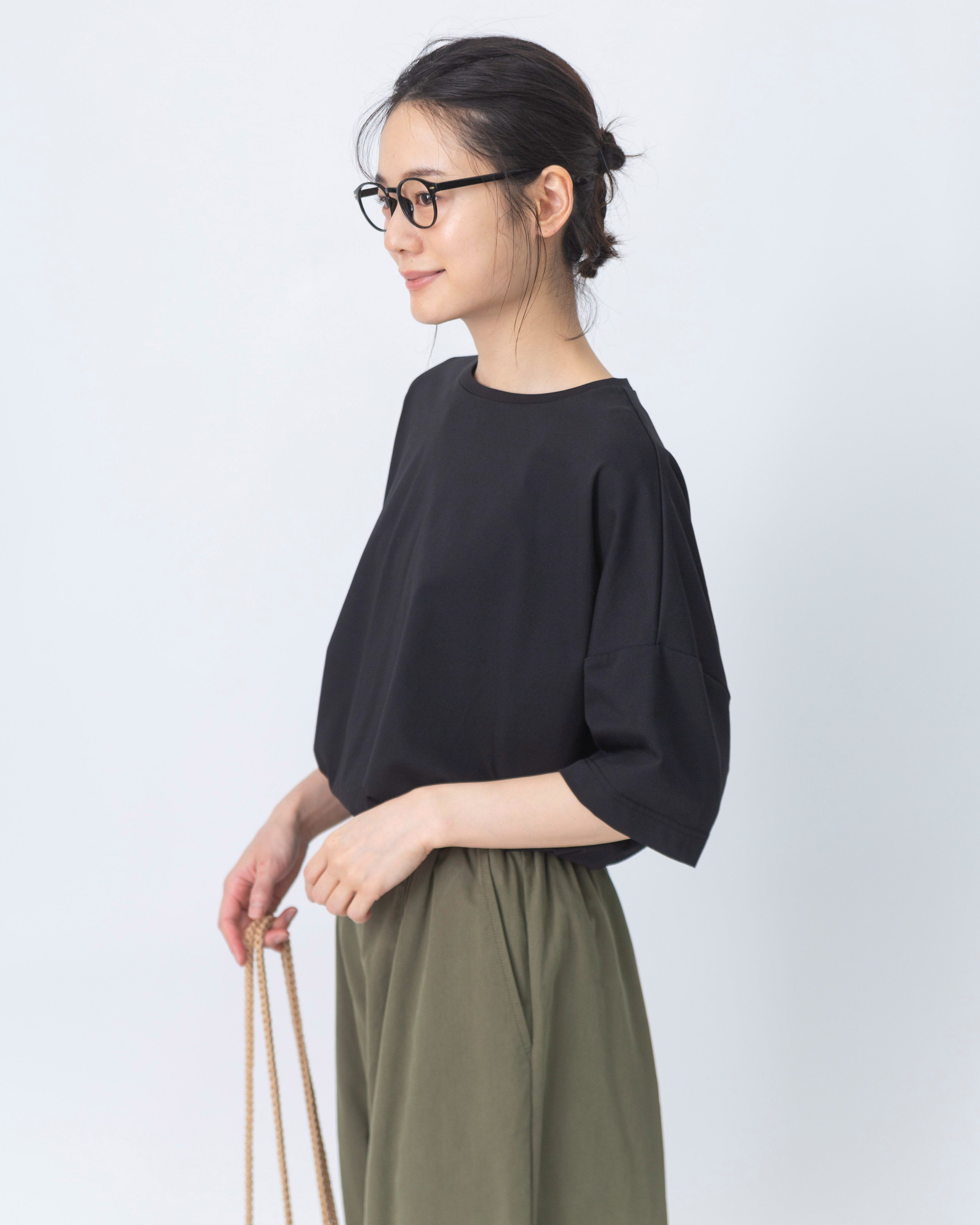 コットンソロナジャージプルオーバー【キナリノ別注】