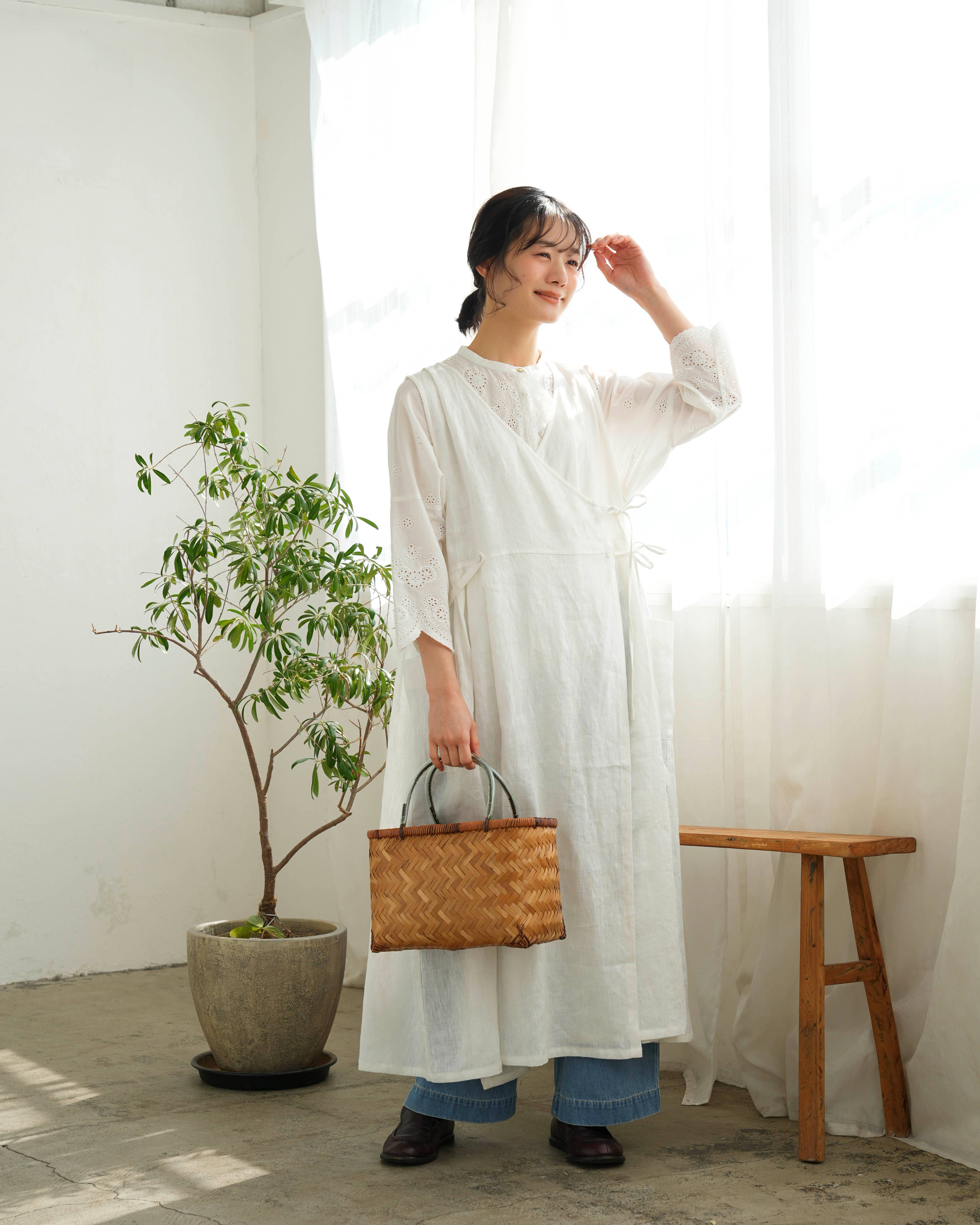 美品 ドゥロワー コットンリネン 七分袖 ミリタリージャケット◆ブラック 美品 ドゥロワー コットンリネン 七分袖 ミリタリージャケット