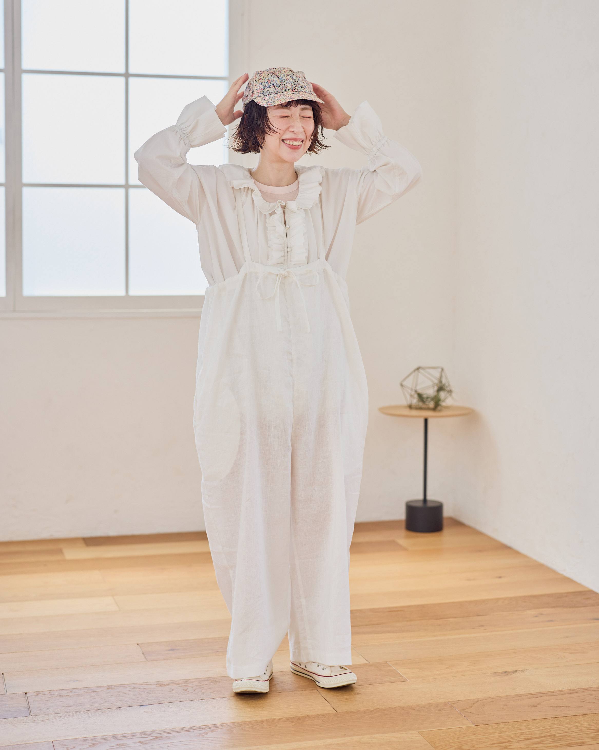tomomi×TUTIE.】コットンローンフリルブラウス｜先行予約｜5月下旬発送